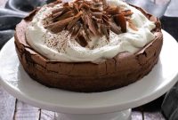 Decadent Chocolate Souffle Cake
