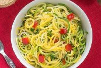 Parmesan Zucchini Noodles