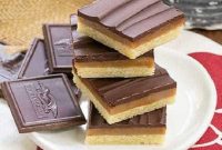 Decadent Caramel Ganache Squares