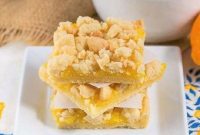 Sun-Kissed Meyer Lemon Streusel Bars