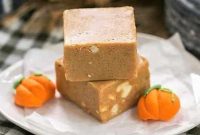 Velvety Pumpkin Spice Fudge