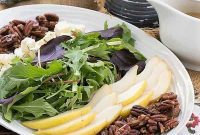 Sweet Pear, Bold Blue Salad