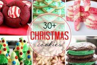 Thirty Festive Christmas Cookies