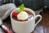 Silky Irish Cream Pots de Creme