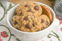 Golden Oat and Chocolate Chip Cookies