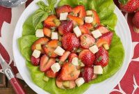 Strawberry Brie Basil Medley
