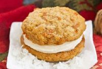 Carrot Cake Sandwich Cookies