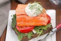 Gourmet Salmon Toasts