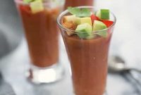 Chilled Gazpacho Sips