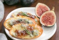 Artisan Fig Gruyere Crostini