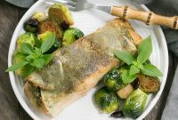 Crispy Potato-Crusted Pesto Salmon