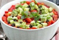 Vibrant Tex-Mex Salad with Zesty Honey-Lime Drizzle