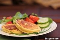 Golden Fluffy Matafan Potato Pancakes