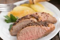 Orchard Mustard Pork Tenderloin