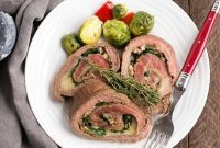 Stuffed Flank Steak Rolls