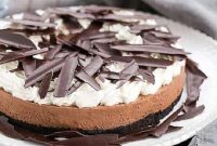 Velvet Chocolate Mousse Tart