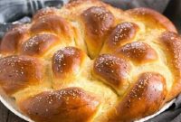 Sweet Braided Easter Loaf for Spring