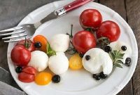 Creamy Burrata Caprese with Balsamic Bursts