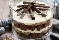 Decadent Fudgy Brownie Chocolate Mousse Trifle