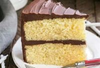 Decadent Golden Yellow Cake from Scratch with Ultra Fudgy Chocolate Icing