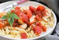 Mediterranean Chicken Feta Bake
