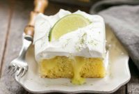 Effortless Margarita Zest Poke Cake
