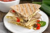 Spicy Chipotle Chicken Quesadillas