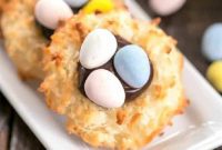 Chewy Coconut Easter Nests