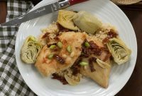 Tuscan Chicken with Sun-Dried Tomatoes and Artichokes