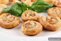Savory Gruyère Prosciutto Swirls