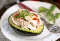 Zesty Southwest Chicken Avocado Boats