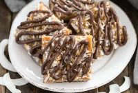 Homemade Samoa Dream Bars