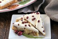 Spiced Cranberry Delight Bars
