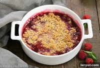 Golden Raspberry Crisp