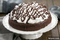 Velvet Chocolate Cake with Toasted Marshmallow Dreams