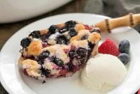 No-Fuss Mixed Berry Cobbler