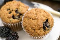 Wholesome Blackberry Bran Treats