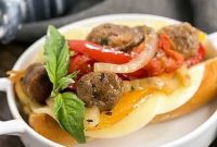 Sausage and Peppers Skillet Subs