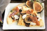 Gourmet Fig, Prosciutto, and Chèvre Pizza