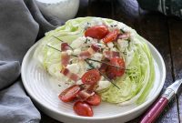Zesty Blue Iceberg Wedge