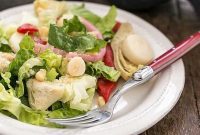 Zesty Italian Chopped Salad with Parmesan Vinaigrette