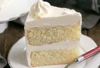 White Chocolate Cloud Cake