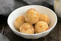 Sweet Golden Rice Fritters