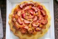 Rustic Rhubarb Inverted Mini Cakes
