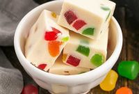 Holiday White Chocolate Fudge