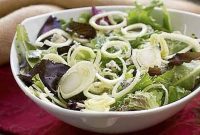 Crisp Fennel, Creamy Gorgonzola Salad