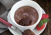 Molten Chocolate Cheesecakes