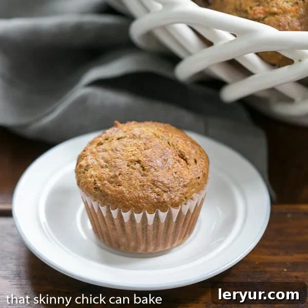 Buttermilk Bran Muffins on a white saucer