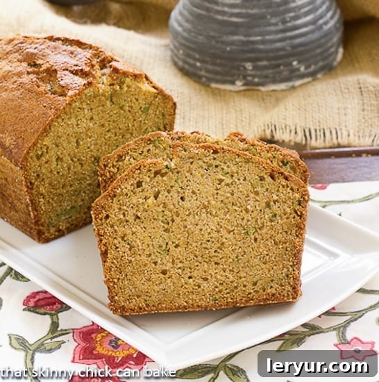 Sugar Crusted Zucchini Bread Recipe