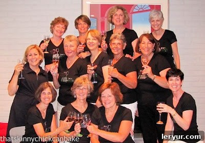 My book club at our summer gathering